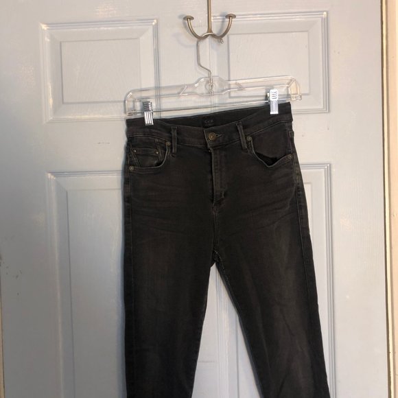 Citizens of Humanity High Crop Skinny in Black - Picture 5 of 5